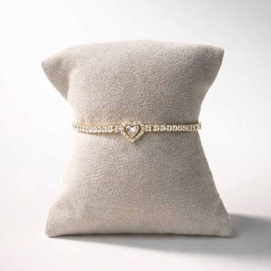 Hiléra Heart Gold Bracelet